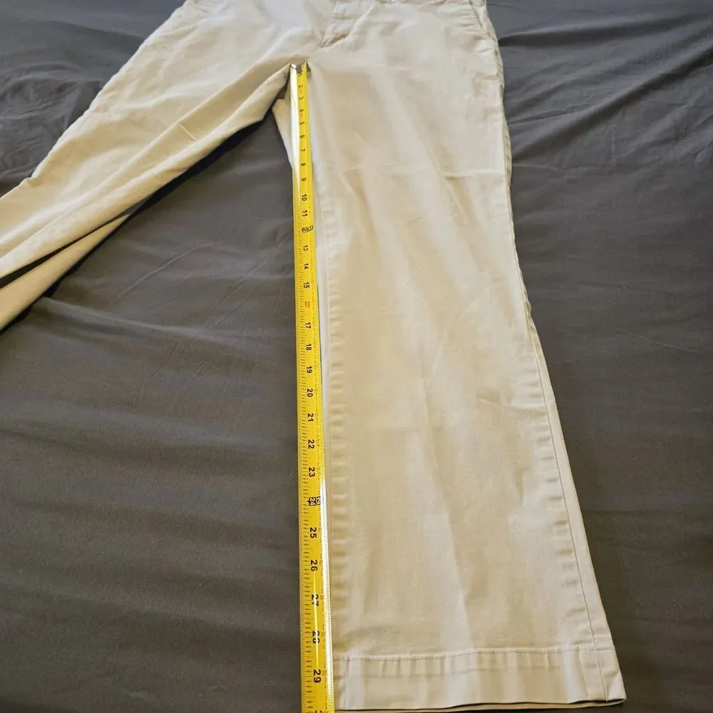 Banana Republic Emerson Chino Khaki Tan Pants 38x32 Men's
